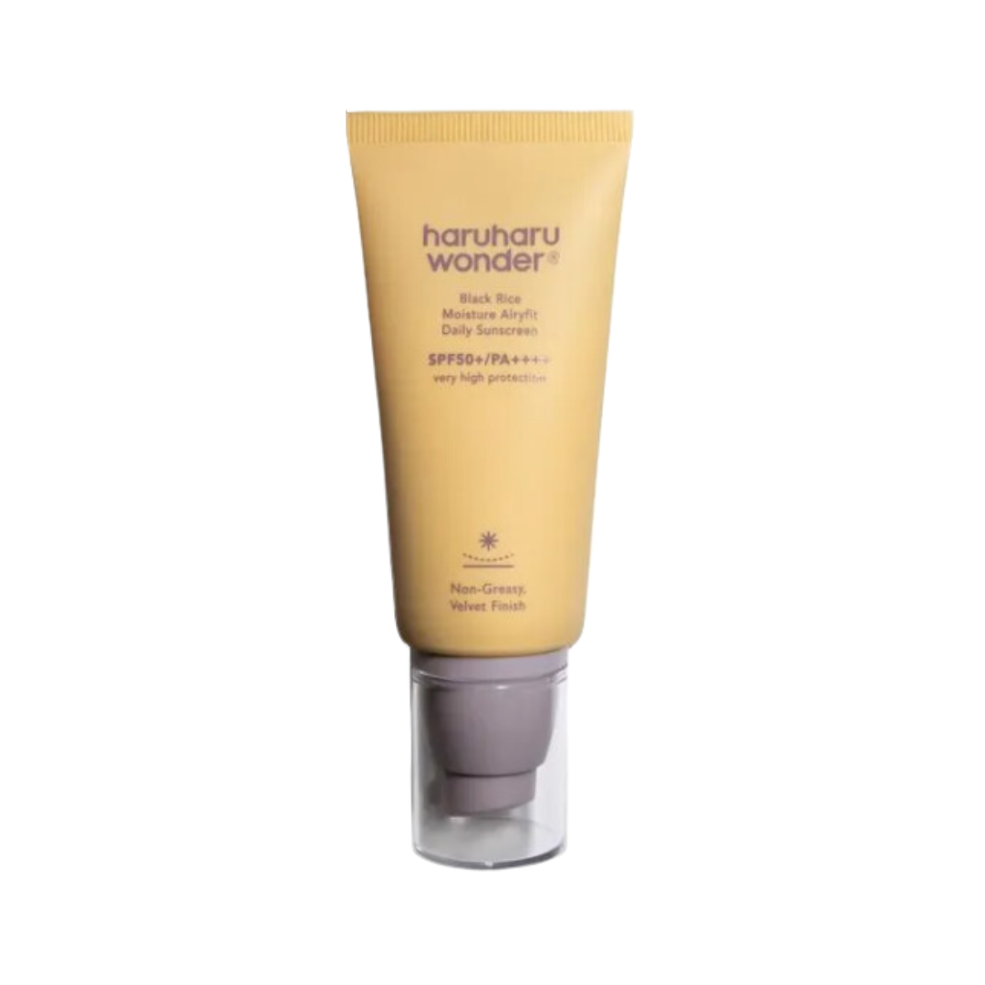 Haruharu Wonder Black Rice Moisture Airyfit Sunscreen SPF50+ PA++++ 50ml