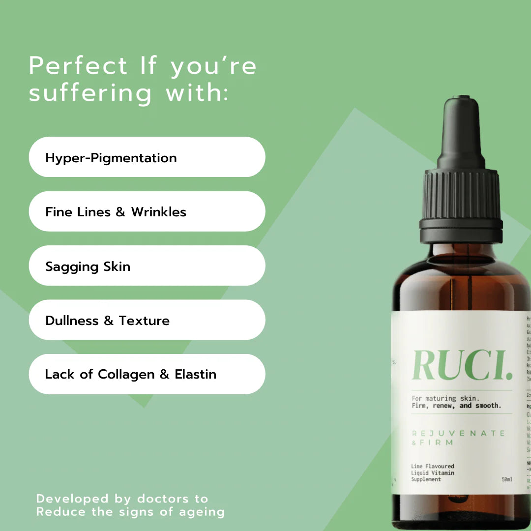 Rucci Rejuvenate & Firm Liquid Vitamin Supplement 50ml Ingredients