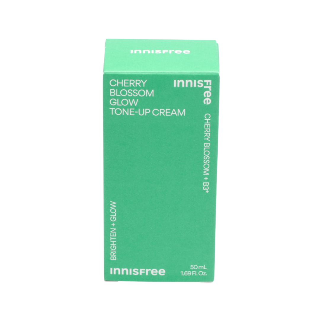Innisfree Jeju Cherry Blossom Glow Tone Up Cream Tube 50ml UK