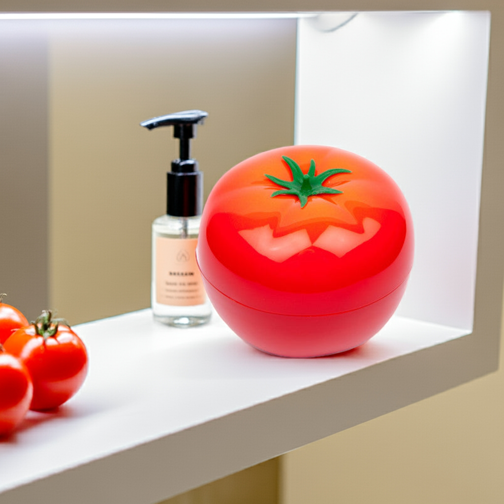 Tonymoly Tomatox Magic Massage Pack 80g on a shelf