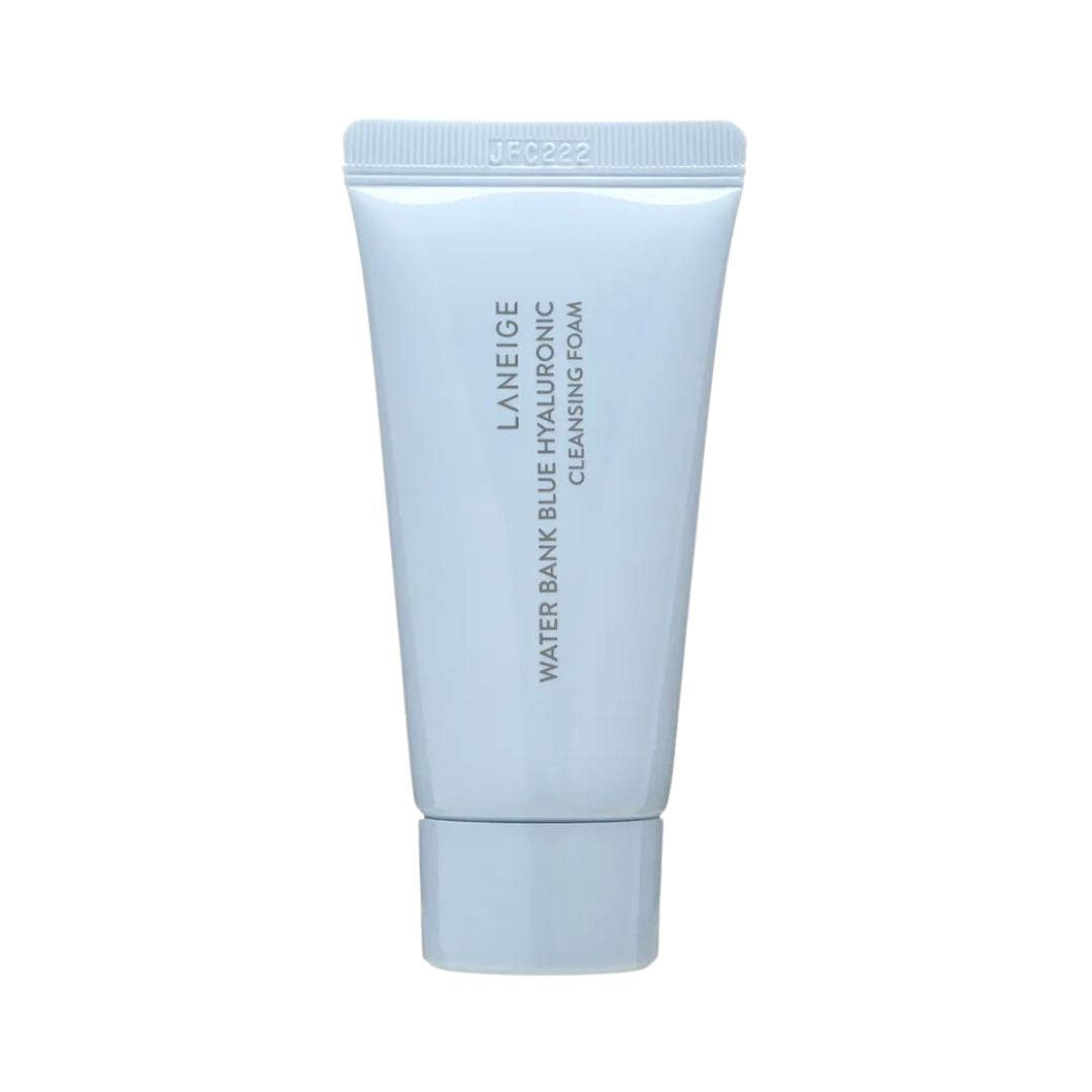 Laneige Water Bank Blue Hyaluronic Cleansing Foam 30ml Mini K-Beauty Korean Skincare UK