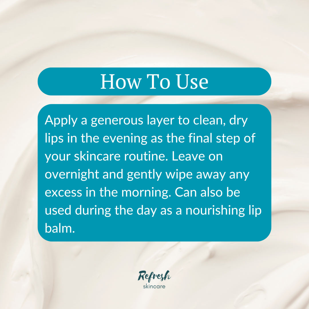 Laneige Lip SLeeping Mask Direction for how to use. 