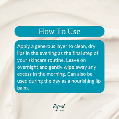 Laneige Lip SLeeping Mask Direction for how to use. 