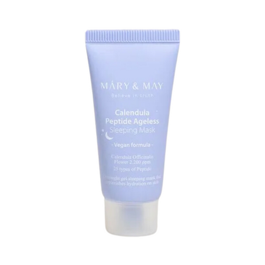 Mary & May Calendula Peptide Ageless Sleeping Mask 30g Mini UK