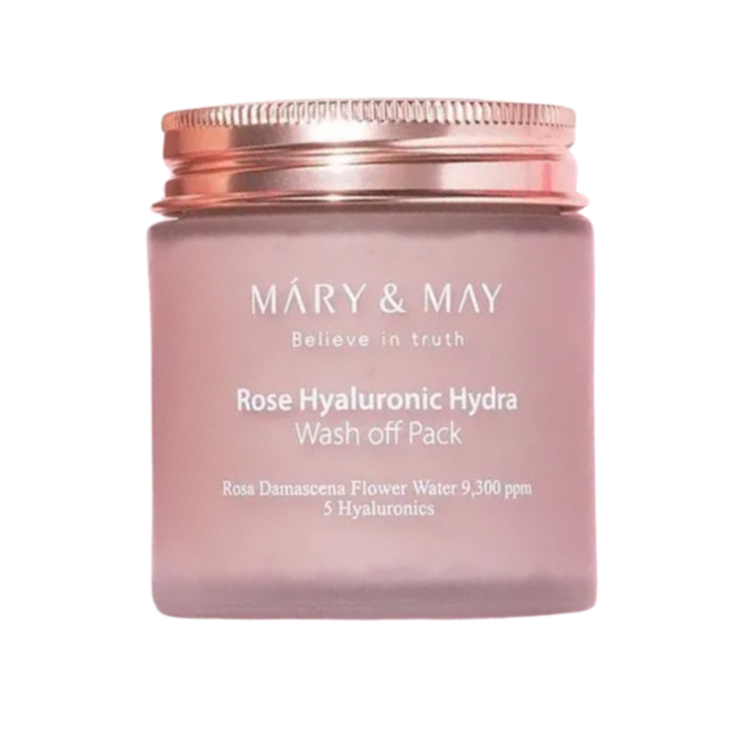 Mary & May Rose Hyaluronic Hydra Wash Off Mask Pack 125g UK