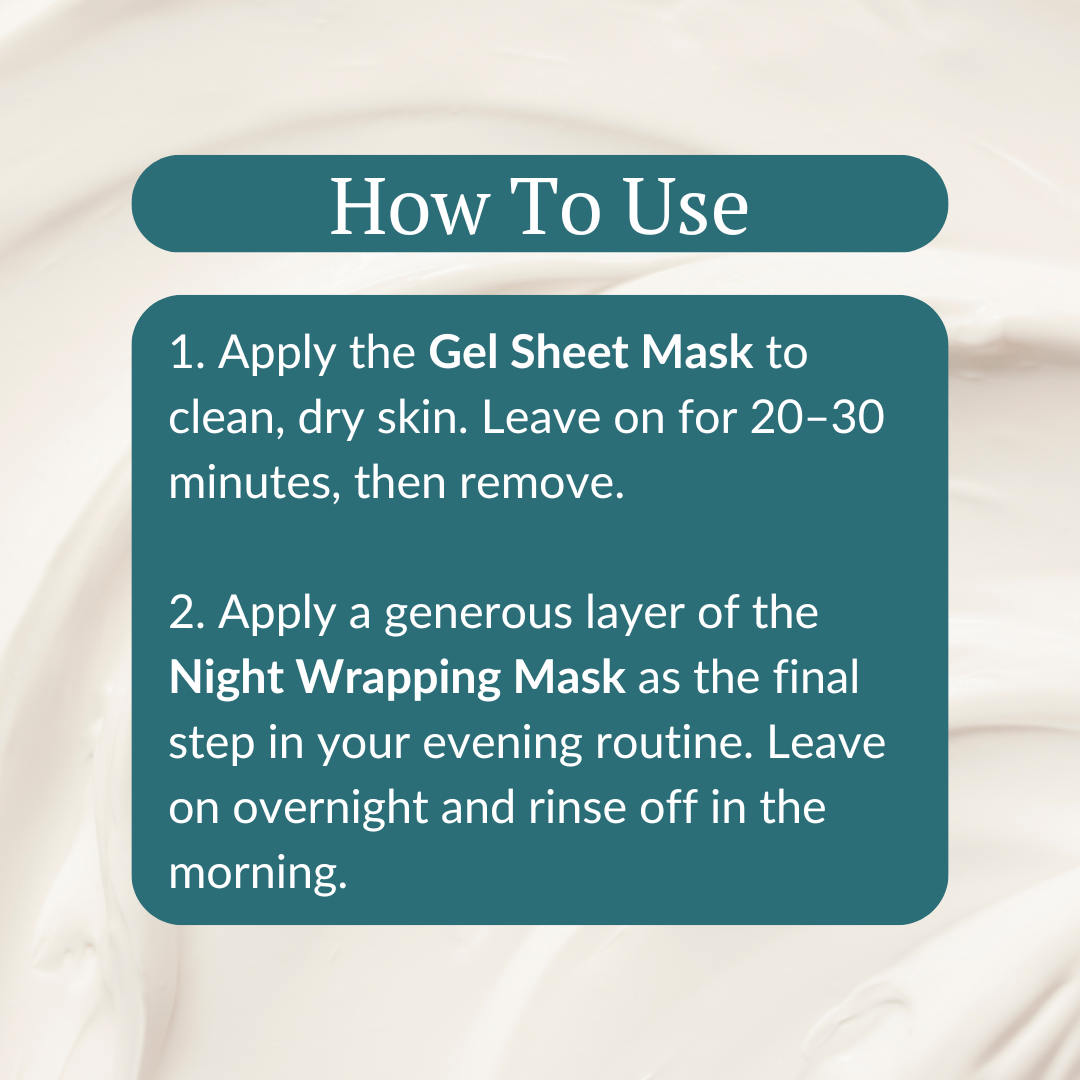 Medicube Intensive Collagen Set directions on how to use. 