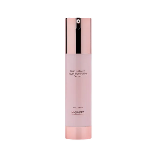 Miguhara Rose Collagen Youth Illuminating Serum 50ml available in the UK