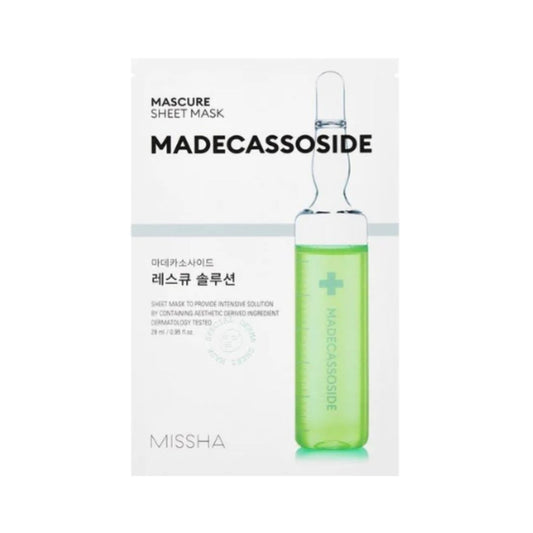 missha mascure rescue solution sheet mask k-beauty korean skincare uk