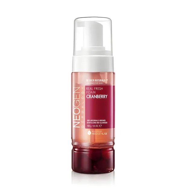 NEOGEN Dermalogy Real Fresh Foam Cranberry K-beauty Korean Skincare UK
