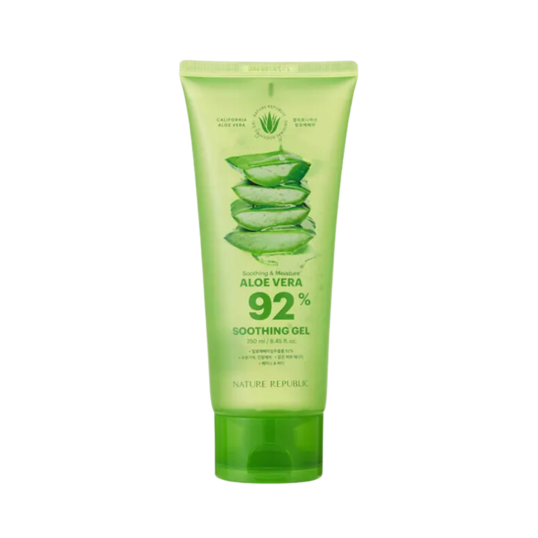 Nature Republic Soothing & Moisture Aloe Vera 92% Soothing Gel 250ml (Tube) UK