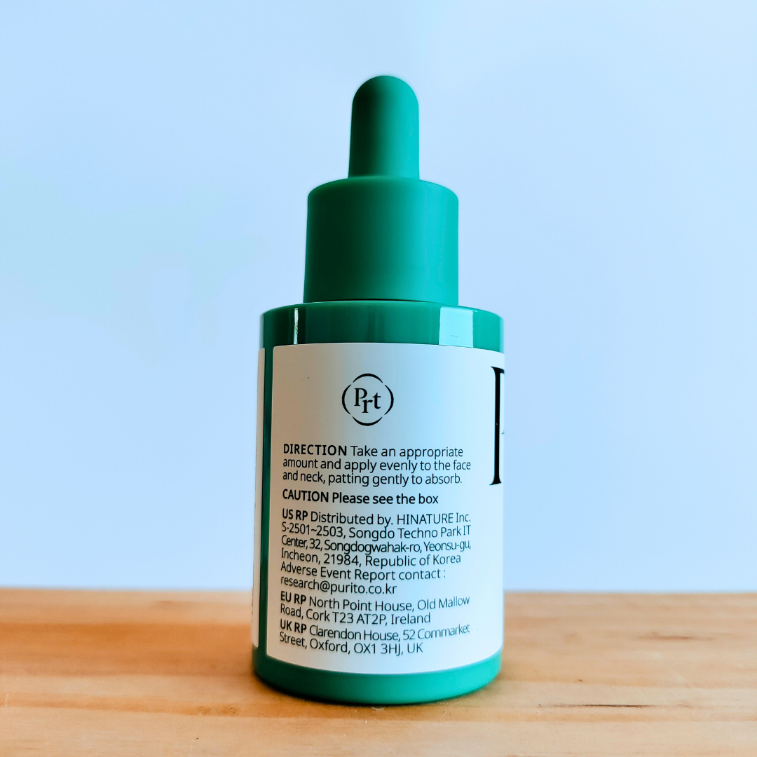 Purito Mighty Bamboo Panthenol Serum 30ml directions 