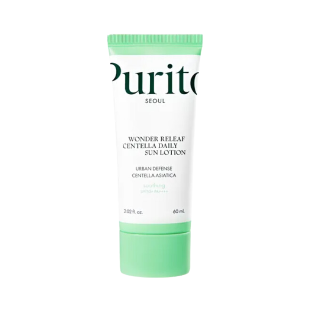 Purito Seoul Wonder Releaf Centella Daily Sun Lotion SPF50+ PA++++ 60ml UK