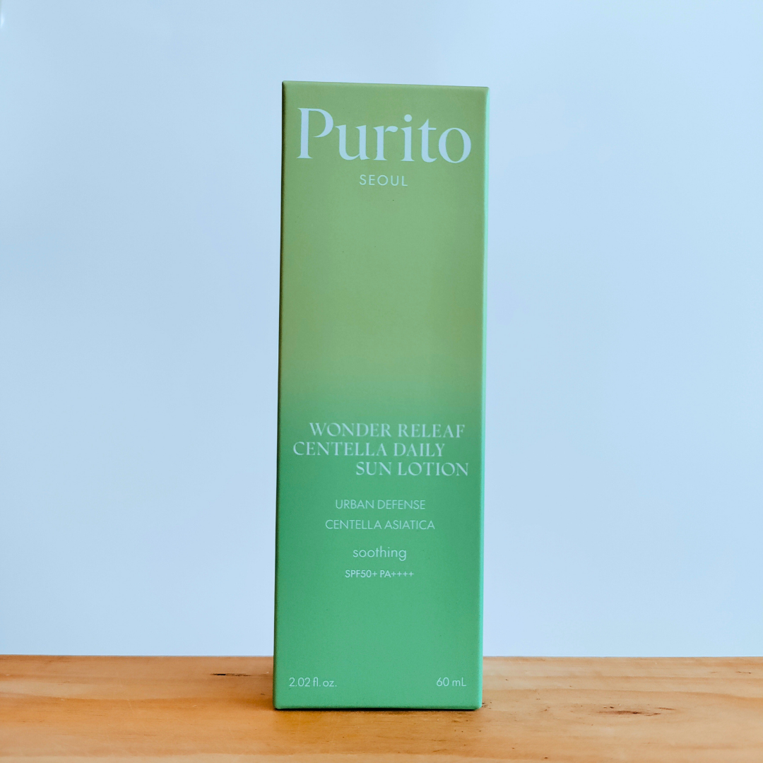 Purito Seoul Wonder Releaf Centella Daily Sun Lotion front of box