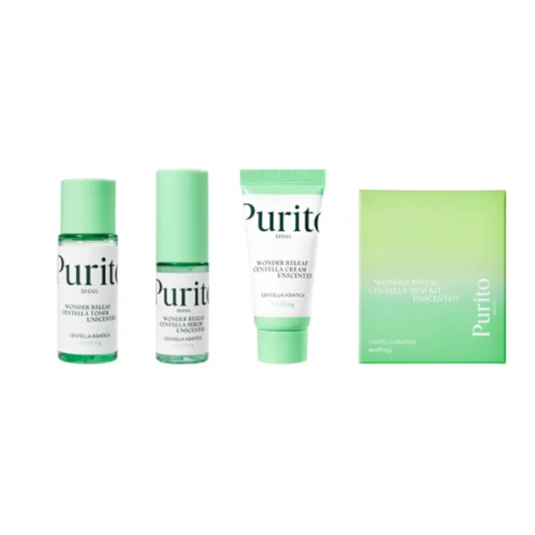 Purito Seoul Wonder Releaf Centella Mini Kit Unscented UK