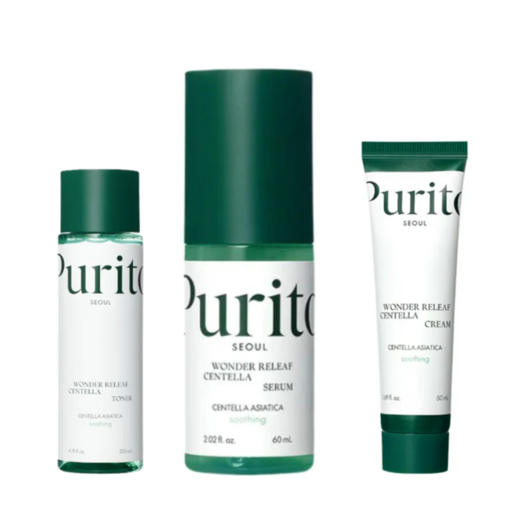 Purito Seoul Wonder Releaf Routine Pack UK