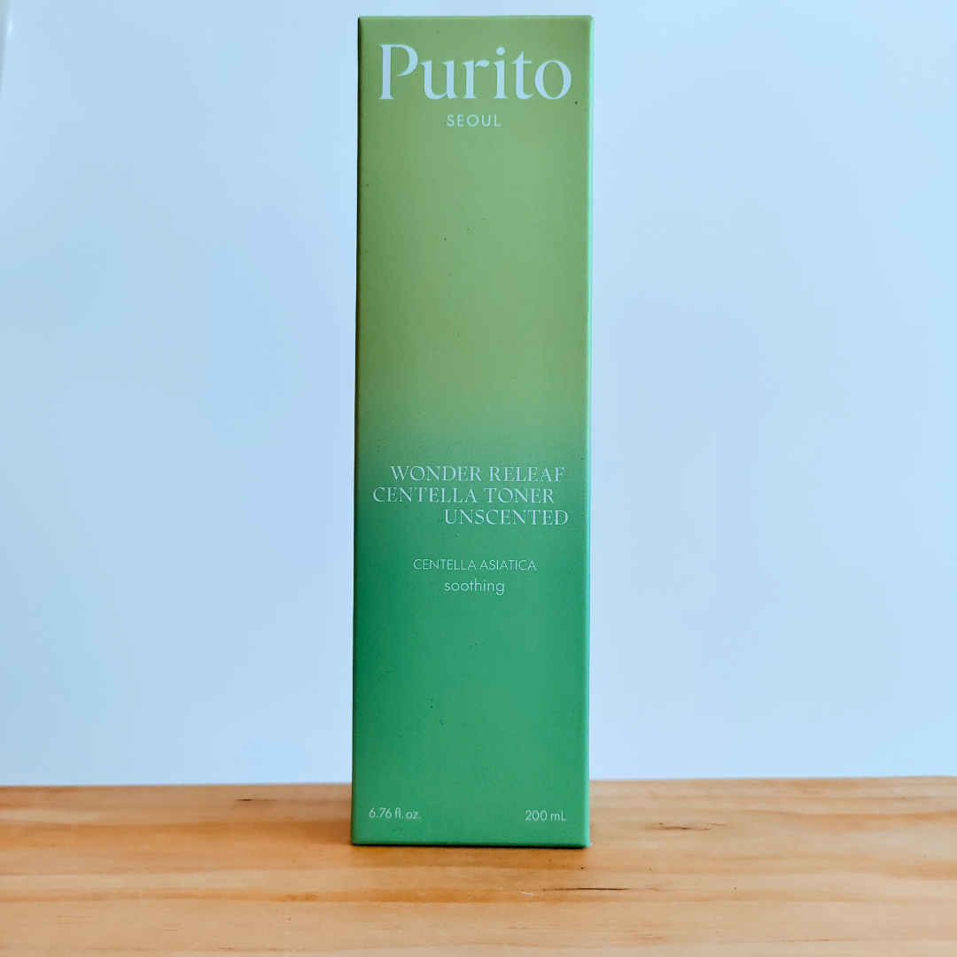Purito Seoul Wonder Releaf Centella Unscented Toner 200ml front of box