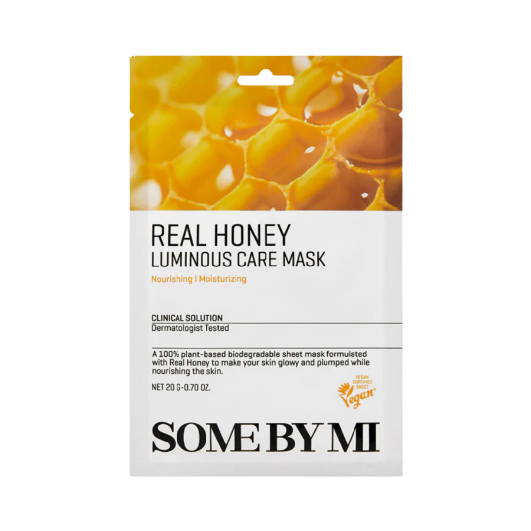 SOME BY MI Real Care Masks honey luminous