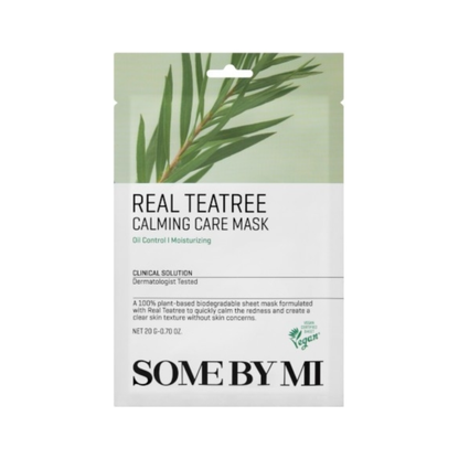 SOME BY MI Real Care Masks teatree calming