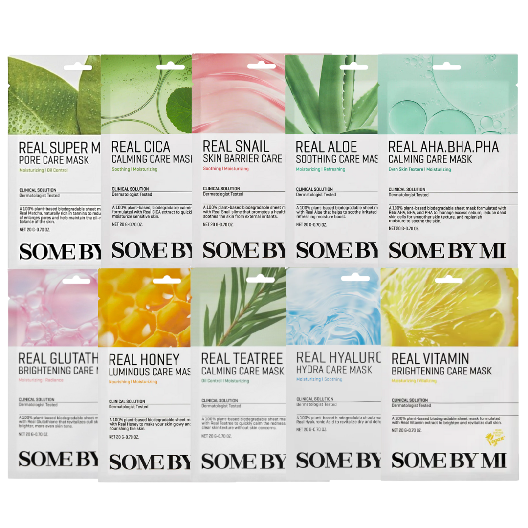 SOME BY MI Real Care Masks ten types