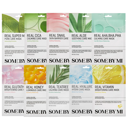 SOME BY MI Real Care Masks ten types