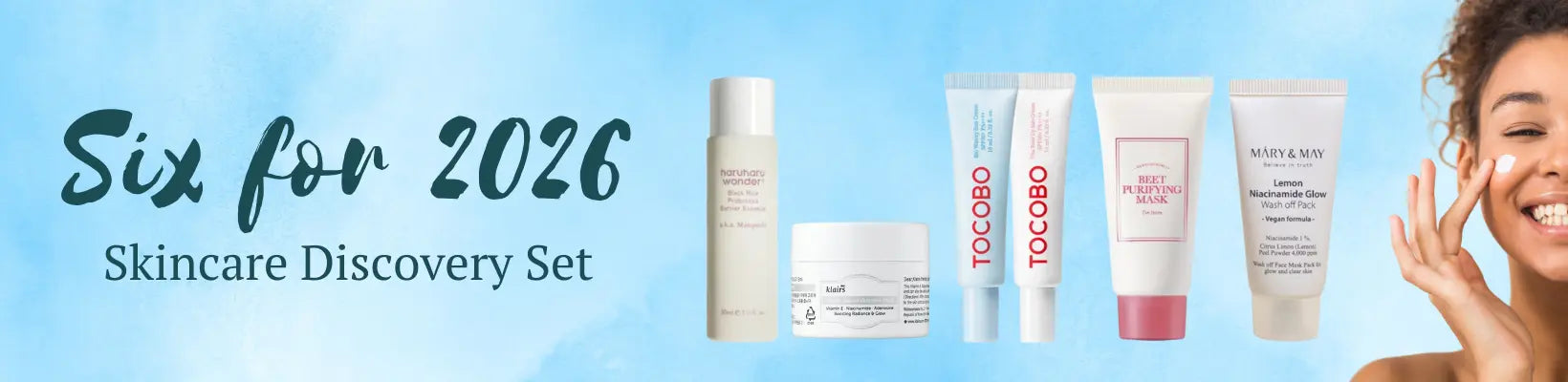 Six new trending skincare ideas trial pack for 2026