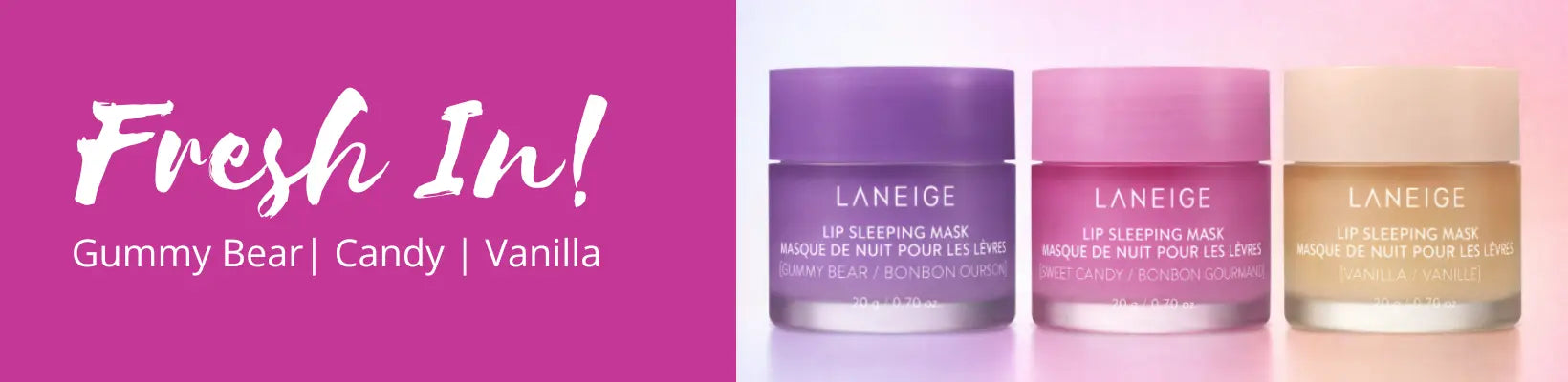 New lip sleeping masks 
