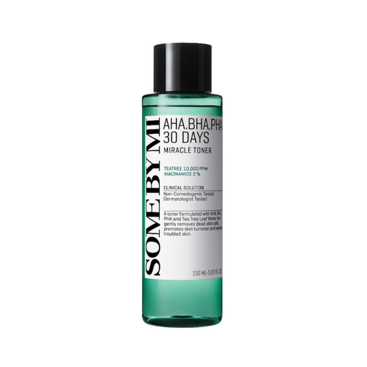 Some By Mi AHA, BHA, PHA 30 Days Miracle Toner 150ml bottle UK