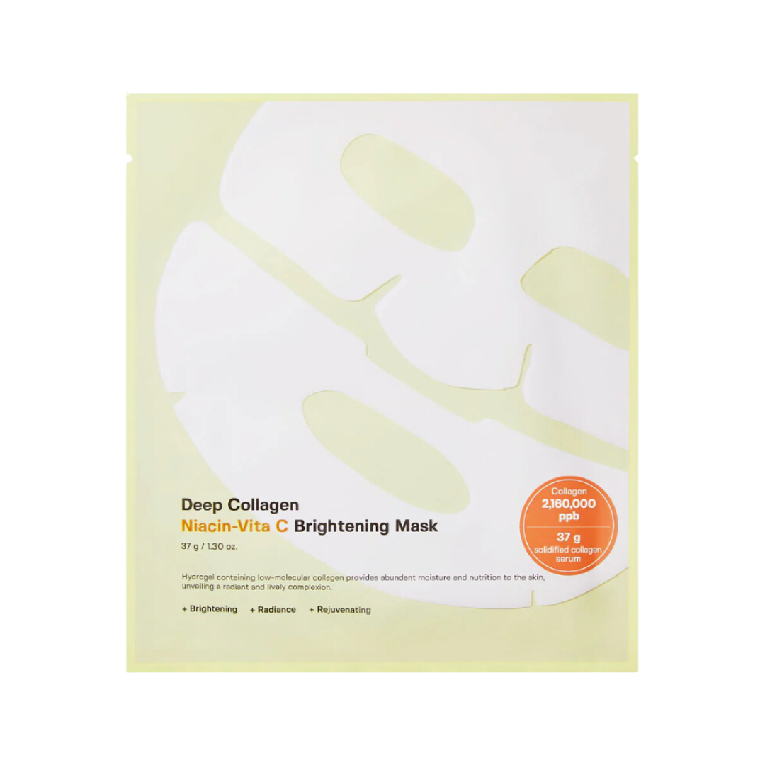 Sungboon Editor Deep Collagen Niacin Vita C Brightening Sheet Mask 37g UK