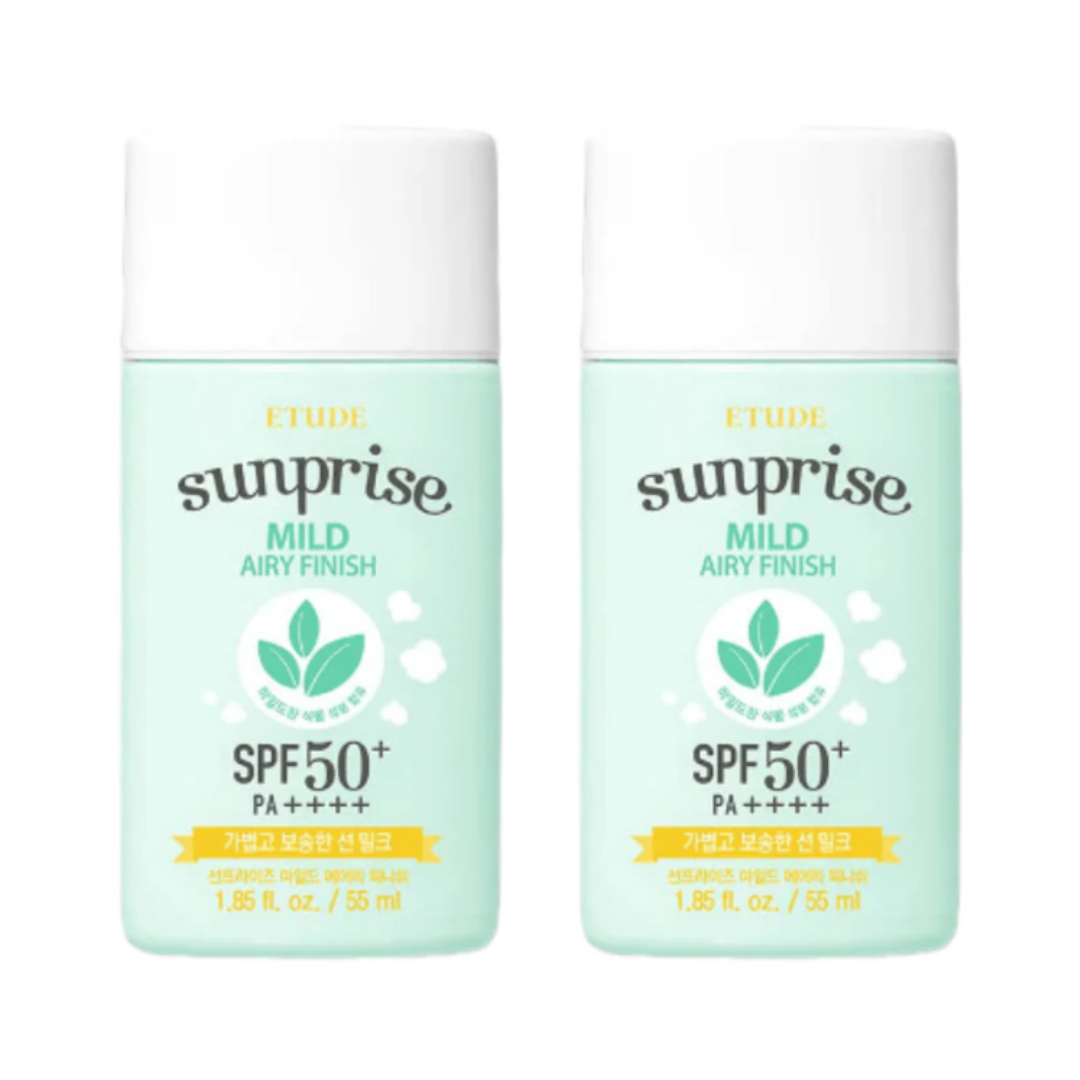 Etude Sunprise Mild Airy Sunscreen Double Pack 2 Units
