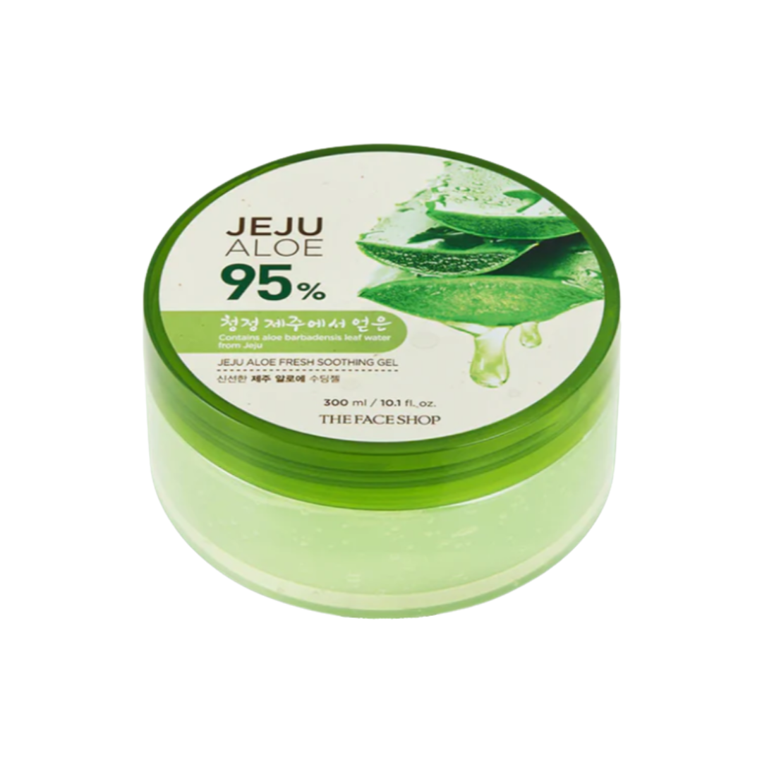 The Face Shop Jeju Aloe 95% Fresh Soothing Gel 300ml UK