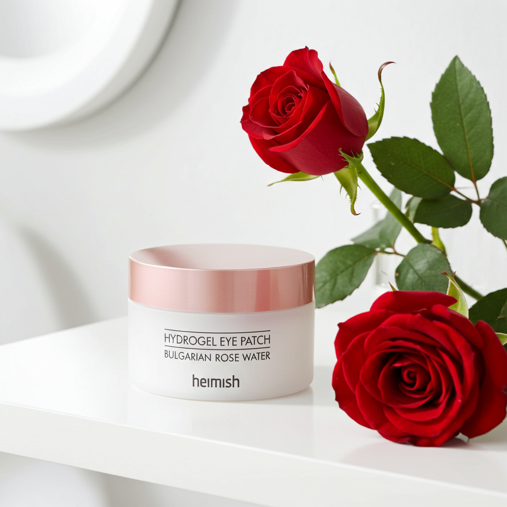Heimish Bulgarian Rose Water Hydrogel Eye Patch 60pcs on a shelf