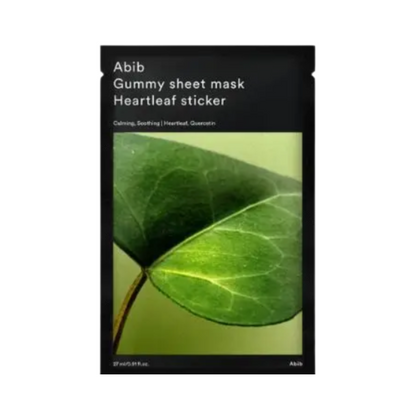 Abib Gummy Sheet Mask Heartleaf Stick 35g UK