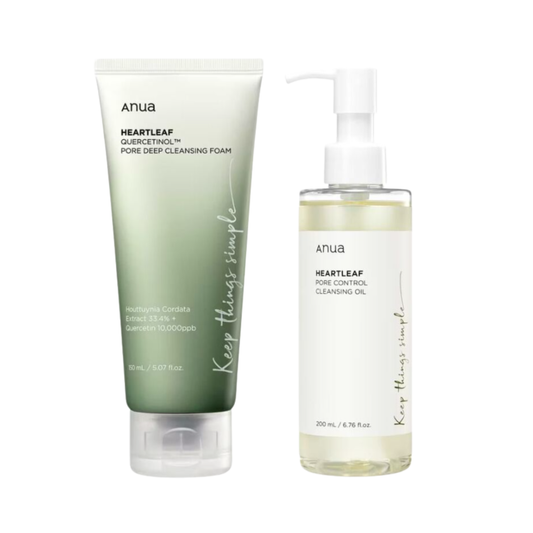 Anua Heartleaf Double Cleanse Duo