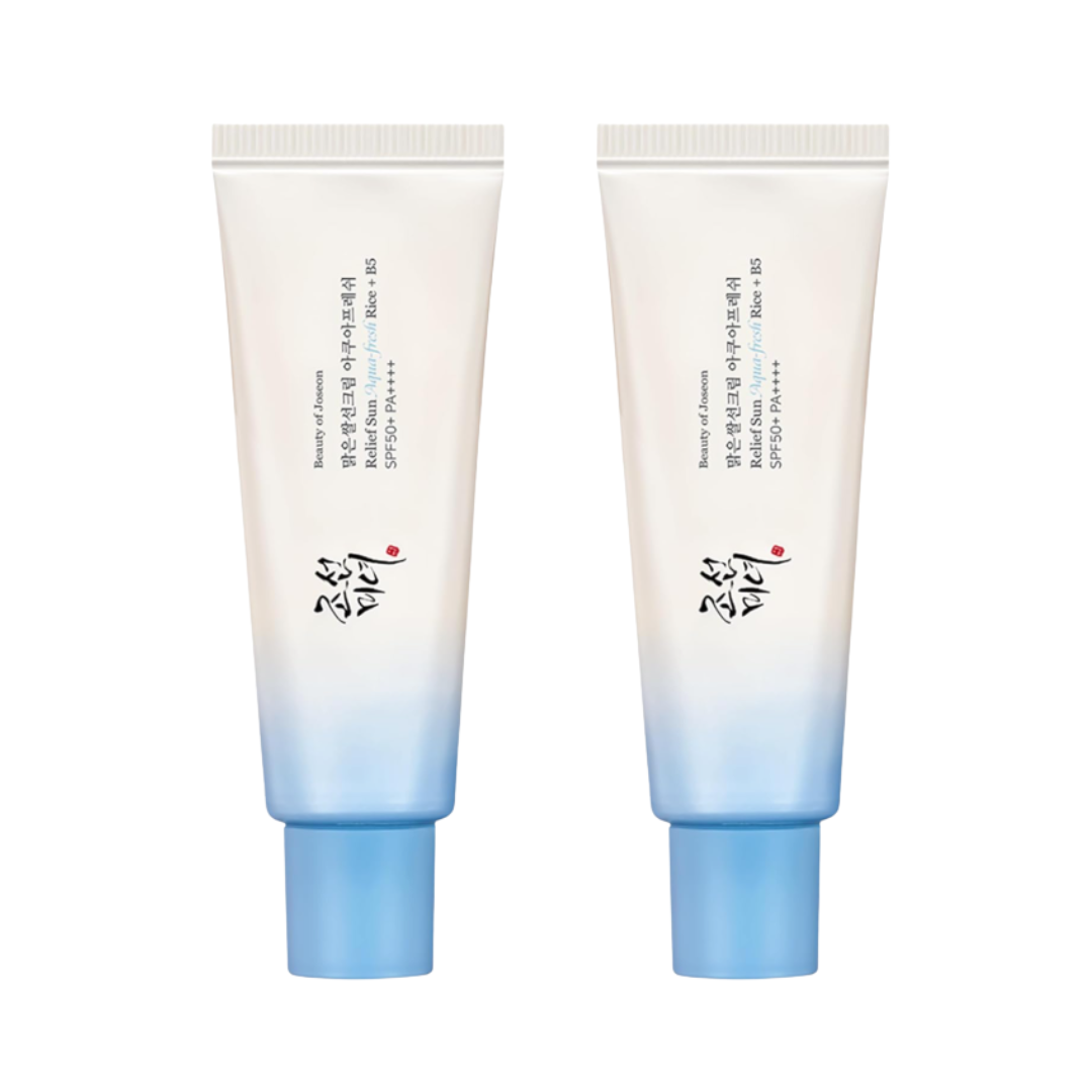 Beauty of Joseon Relief Sun Aqua-Fresh: Rice+B5 SPF50+ PA++++ Double Set
