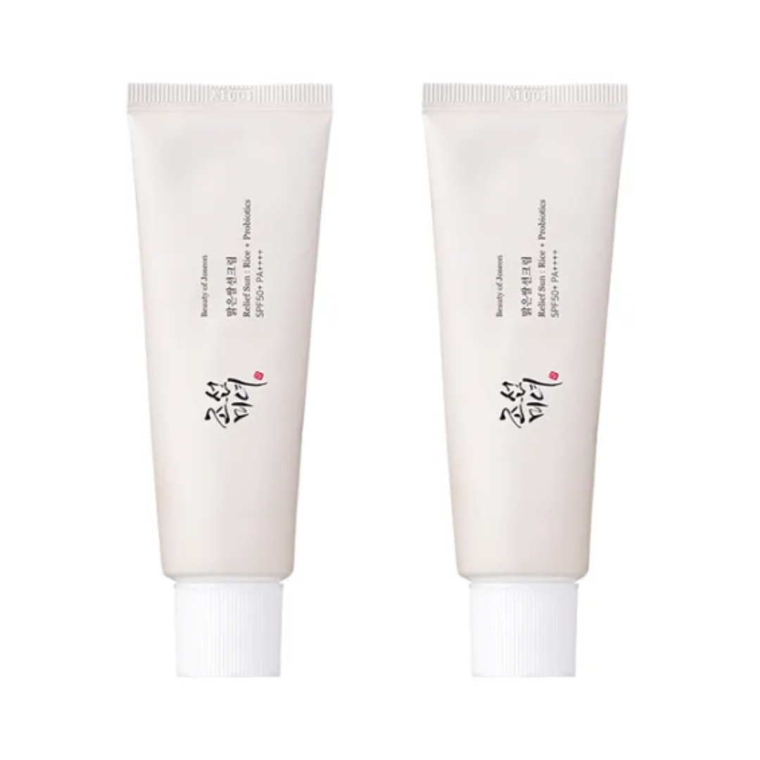 Beauty of Joseon Relief Sun: Rice + Probiotics SPF50+ PA++++ Double Pack UK