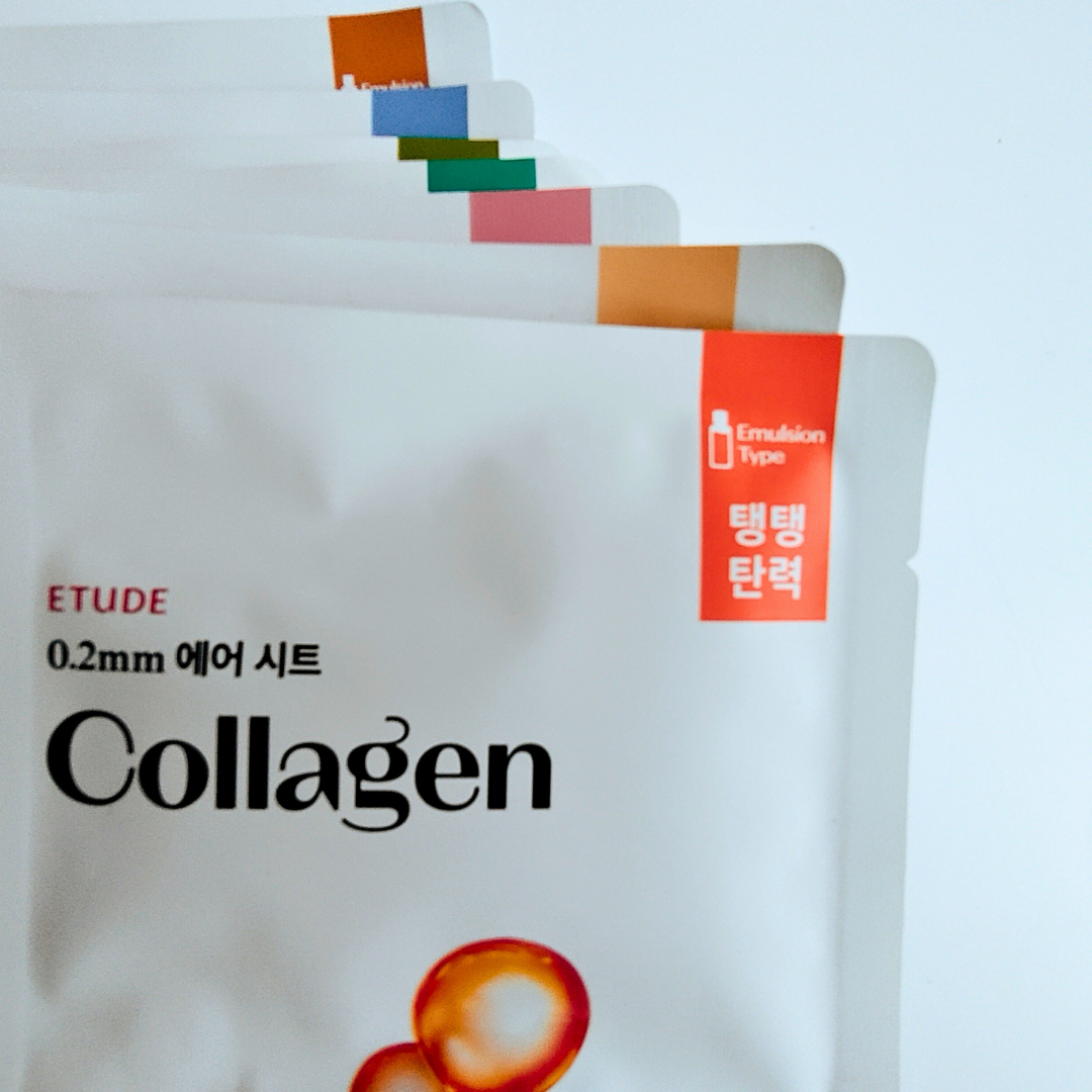 Etude 0.2 Therapy Air Sheet Mask Collagen 27g emulsion type mask