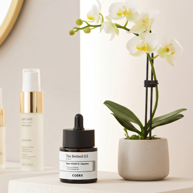 COSRX The Retinol 0.5 Oil 20ml on a shelf