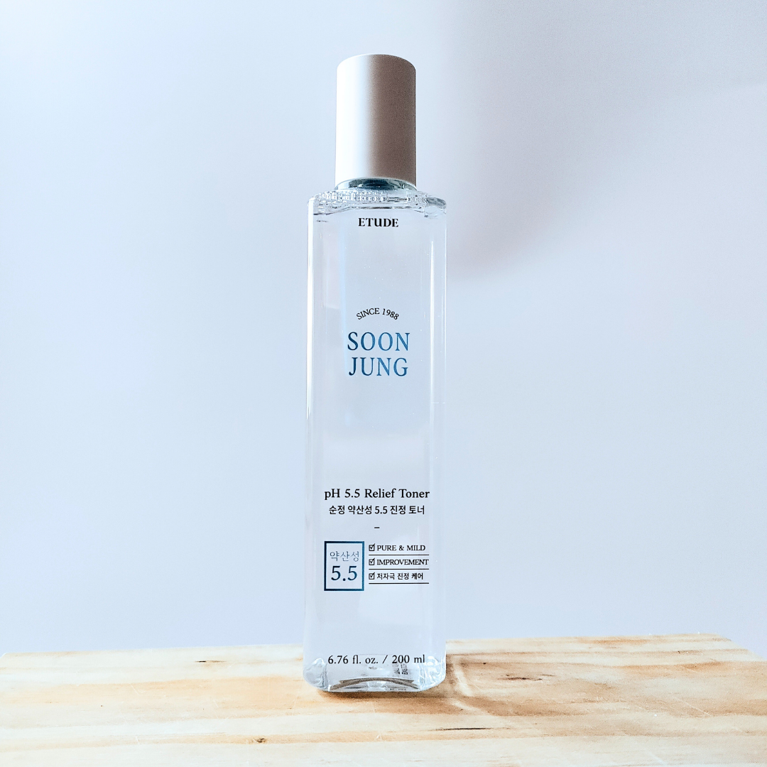 Etude Soon Jung pH 5.5 Relief Toner 200ml front view