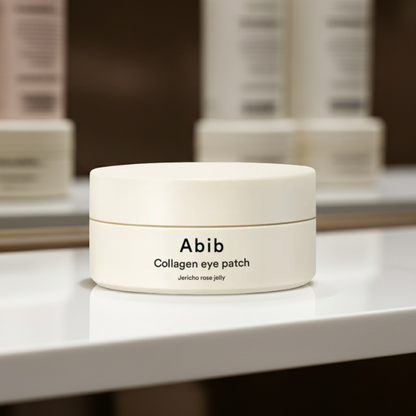 Abib Collagen Eye Patch Jericho Rose Jelly 60 pcs on a shelf