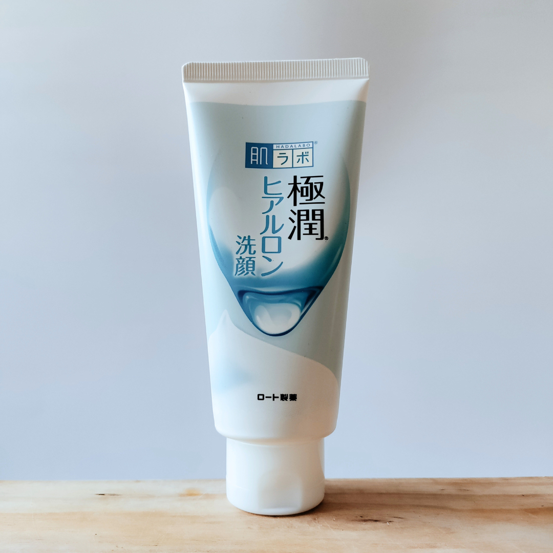 Hada Labo Gokujyun Hyaluronic Acid Face Wash 100g front