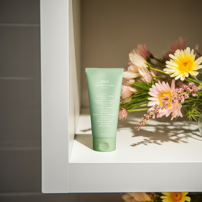 Abib Acne Heartleaf Foam Cleanser 150ml on a shelf 
