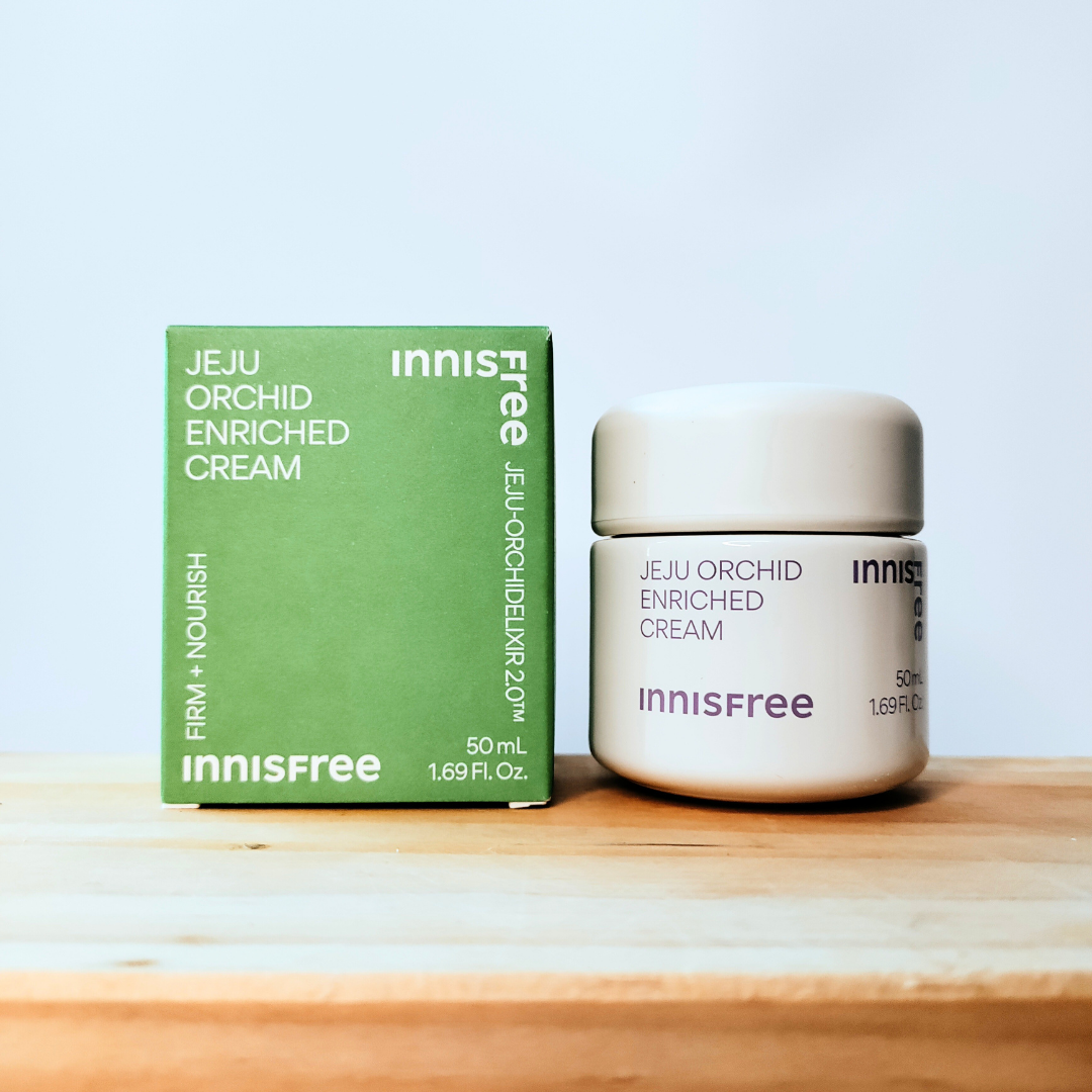 Innisfree Jeju Orchid Enriched Cream 50ml with packaging