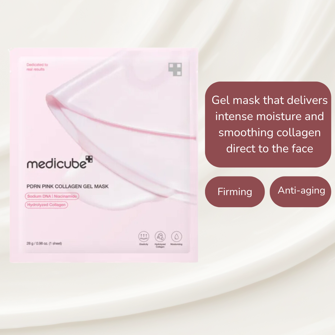 Medicube PDRN Pink Collagen Gel Sheet Mask 28g Benefits