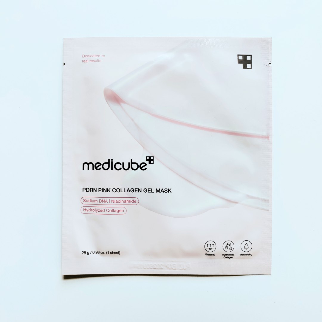 Medicube PDRN Pink Collagen Gel Sheet Mask 28g front