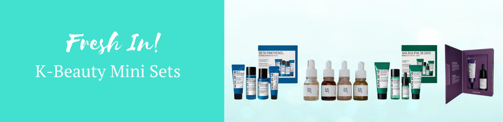 -beauty mini sets at Refresh skincare