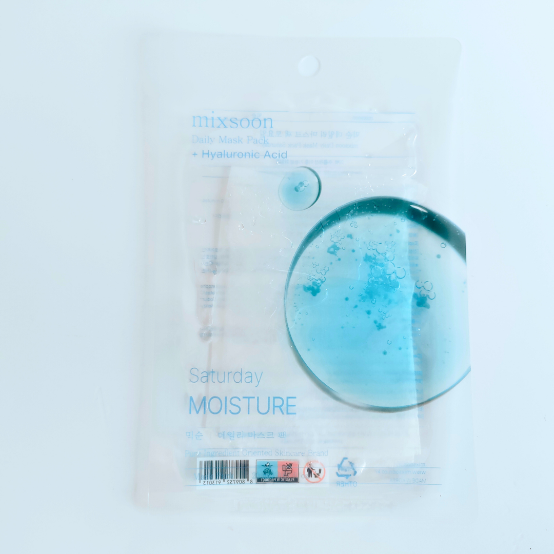 Mixsoon Daily Mask Weekly Care Set hyaluronic acid