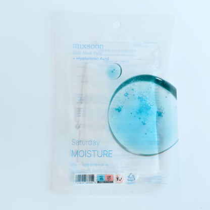 Mixsoon Daily Mask Weekly Care Set hyaluronic acid