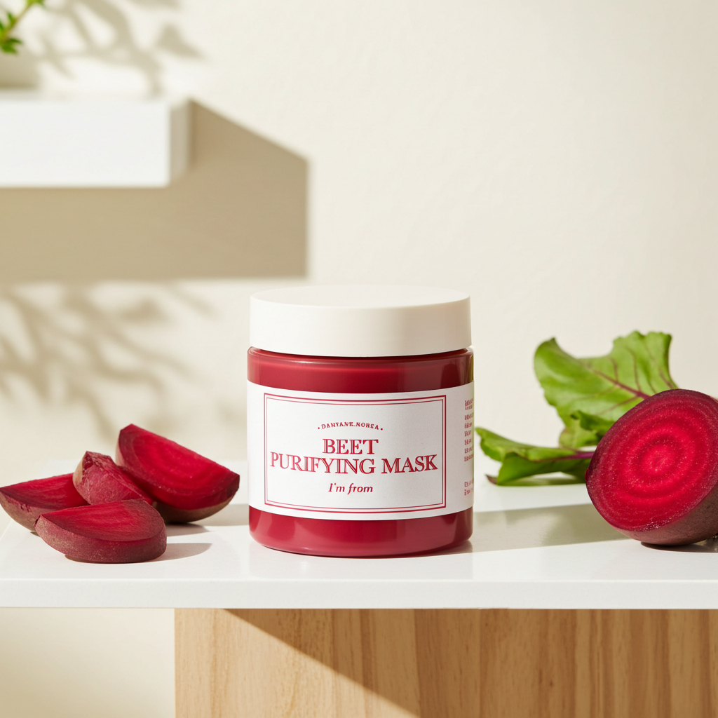 I'm from Beet Purifying Mask 110g on a shelf