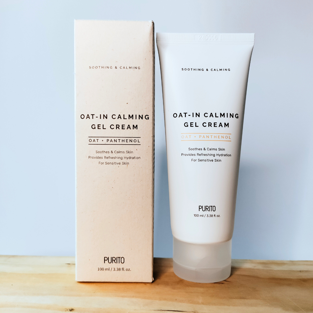 Purito Oat-In Calming Gel Cream 100ml packaging