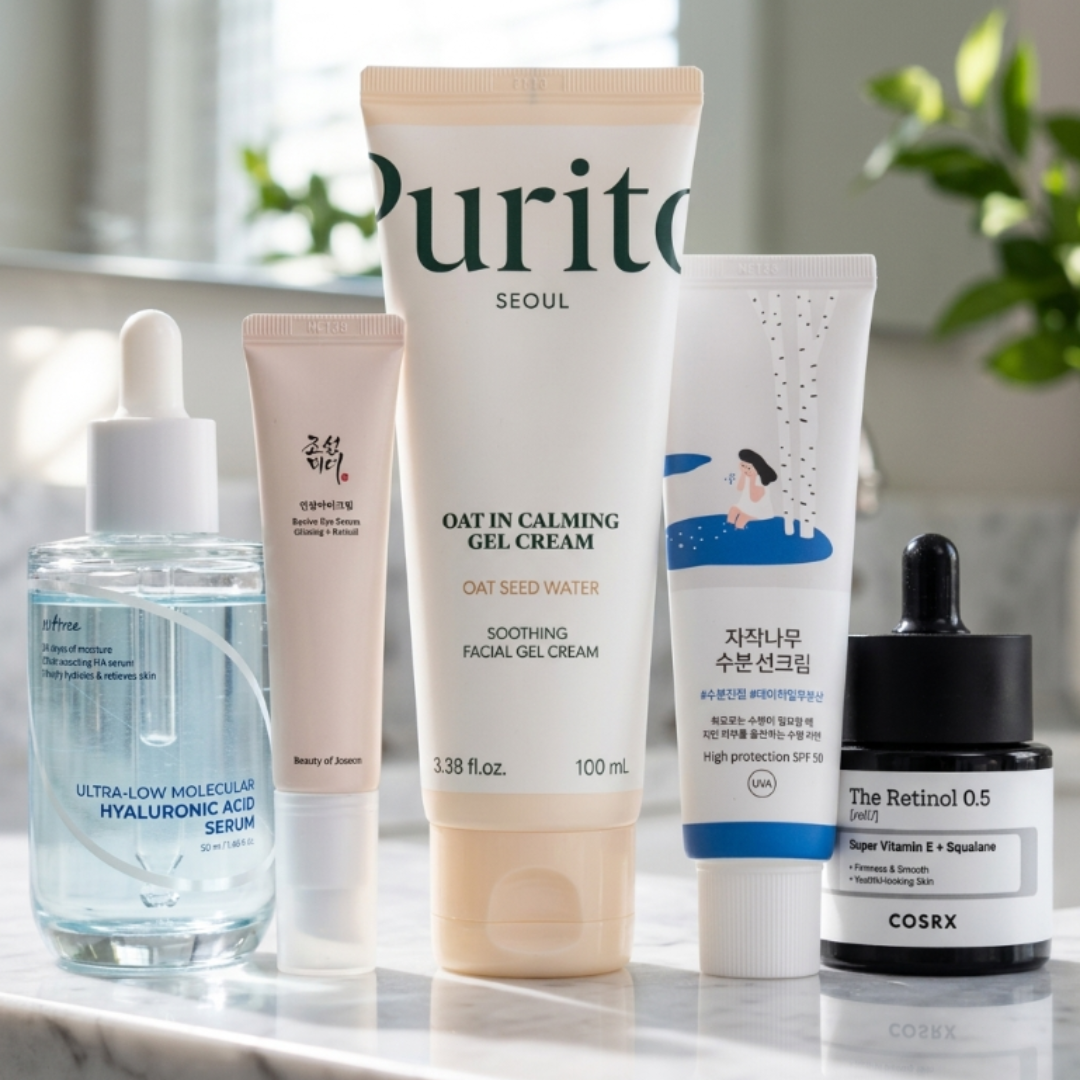 over 50s anti aging korean skincare routine